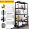 63 "H garage shelves, bookshelves, kitchen shelves
