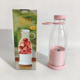 Fried Juice Blender Household Vegetables And Fruits Multi-functional Household Charging (Color: pink)